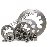 1PC เมตริกสกรูตาย M20X 2.5mm 2mm 1.5mm 1.25mm 1mm 0.75mm 0.5mm Pitch HSS Right Hand Machine Threading Die Tools Lathe Tool