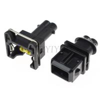 1 Set 2 Pin Way Male Female Automotive Car Engine Fuel Injector Connector Oil Sensor Plug Automotive Socket With Terminals