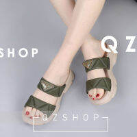 QZshop New Collection ? รองเท้าแตะผู้หญิง รองเท้าแฟชั่นเสริมส้น   มีให้เลือกตั้ง 5 สี เรียบหรูดูเเพงมีระดับ  ดีไซน์เวิลด์คลาส ดีเทลดูหรูลูกคุณหนูเบาๆ ใส่สบายเหมาะทุกที่ ✅