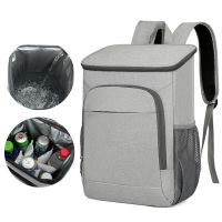 ✽⊙ Large Capacity Lunch Backpack Picnic Insulated Bag Leak Proof Thermal Outdoor Picnic Bag Picnic Food Beverage Storage Bag