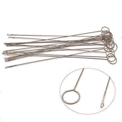 NEW HOT Sewing Machine Accessories DIY Reverse Crochet Stainless Steel Threading Artifact Extra Long Length Belt Rewinder Sewing Machine Parts  Access