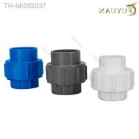 ▣❉ 1pc 20/25/32/40/50mm PVC Pipe Union Connectors Aquarium Fish Tank Water Pipe Equal Fittings Irrigation Garden Straight Connector