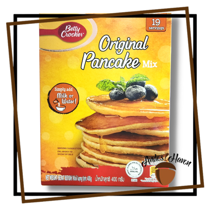【Betty Crocker】Original Pancake Mix 430g Lazada