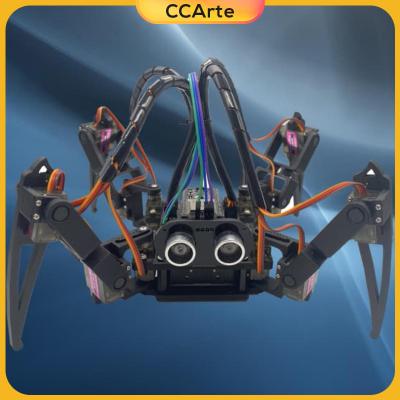 หุ่นยนต์เขียนโปรแกรมพิมพ์3D หุ่นยนต์แมงมุม CCArte สำหรับการคลานเดินบิด