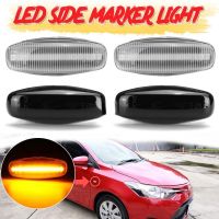 Turn Signal Lamp Side Marker Light Pair Fit Toyota Yaris Vios Vitz 2014-2019