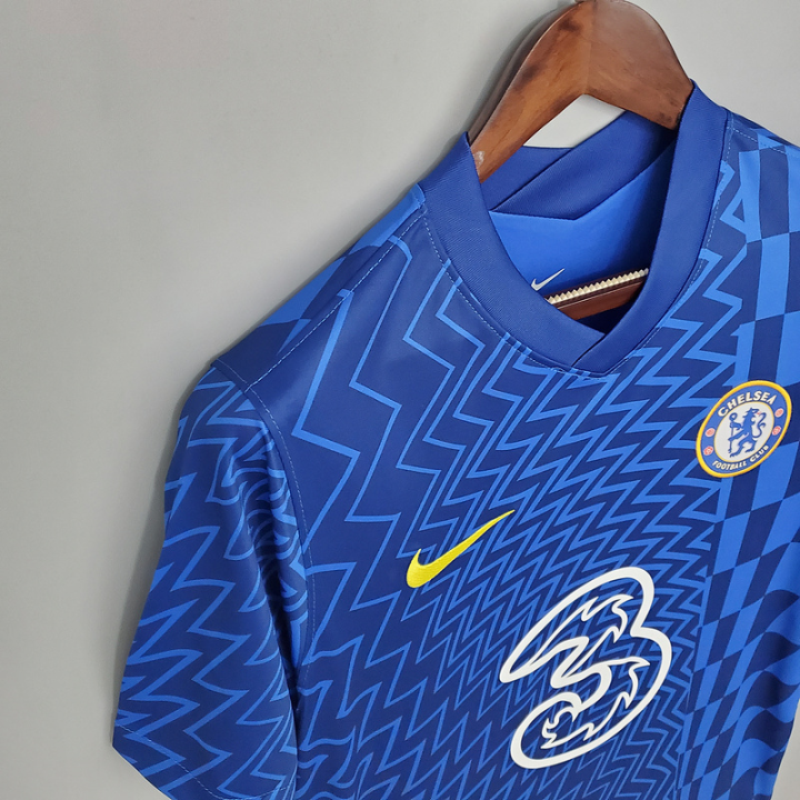 chelsea-บ้านเชลซีเจอร์ซีย์2021-2022เชลซี-jersey-21-22เสื้อเจอร์ซีย์ทีมเชลซีฟุตบอล-pulisic-10-mount-19-werner-11เสื้อแข่งฟุตบอลสำหรับผู้ชายเชลซีเสื้อฟุตบอล-jersey