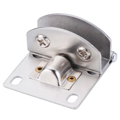 【hot】◆┅  Glass Door Hinge Clamps Wine Cabinet Bread Cupboard Gate Clip Hinges for 5-9mm