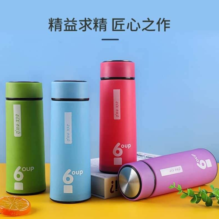 Cod Mini Fashion Business Cup Glass Bottle Tumbler Creative Leakproof 