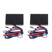 2X Multifuntion 5.25Inch Media Dashboard Card Reader USB 2.0 USB 3.0 20 Pin E-SATA SATA Front Panel