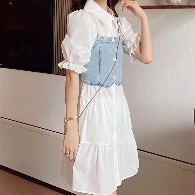 denim-vest-set-for-womens-autumn-wear-new-fashion-and-westernization-age-reducing-single-breasted-shirt-and-skirt-two-piece-dress-set
