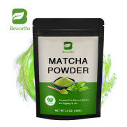 BEWORTHS Bột Matcha hữu cơ Sản phẩm giảm béo tự nhiên cho món tráng miệng