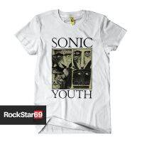 oversize T-shirt Kaos Band SONIC YOUTH รองเท้าผ้าใบลําลอง ขนาดใหญ่ สําหรับผู้ใหญ่ ไซซ์ S - 7XL | เสื้อยืด พรีเมี่ยม S-5X