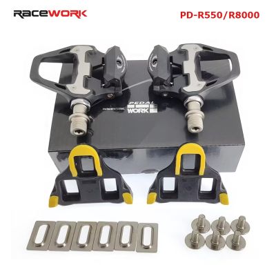 【hot】►  RACEWORK Ultegra PD-R8000 R550 Road Pedal Ultra Bikes Clipless With SM-SH11 Cleats Cycling Parts