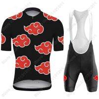 2021 Cartoon Anime Breathable Cycling Jersey Set Cycling Clothing Road Bike Suit Bicycle Tops Pants Jerseys