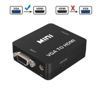 1080P Mini VGA to HDMI Converter With Audio VGA2HDMI 1080P Adapter Connector For Projector PC