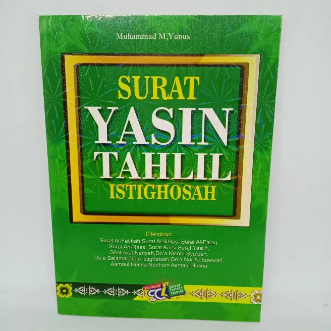 Buku Surat Yasin Tahlil Istighosah A5 Cover Hijau(15×21cm) | Lazada ...