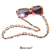 Glasses Chains for Masks Woman Neck Strap Acrylic Fashion Luxury Eyeglasses Sunglasses Holder Spectacle Chain Lanyard Eyewear case