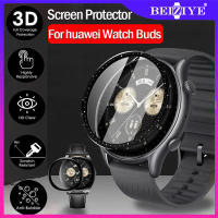 ฟิล์มโค้ง 3D สําหรับ Huawei Watch Buds ป้องกันหน้าจอ ฝาครอบป้องกัน สําหรับ Huawei Smart Watch Buds อุปกรณ์เสริม