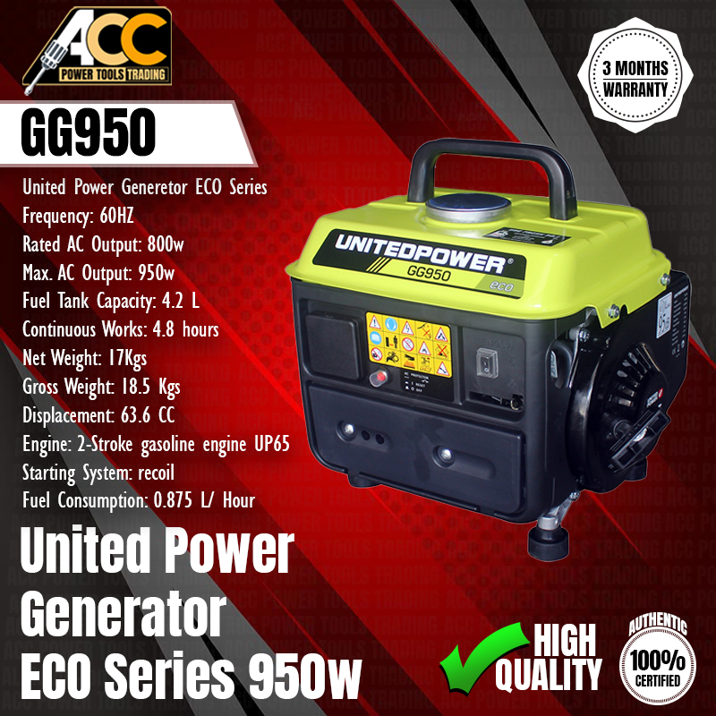 Recoil Starter W/Cup For United Power GG1300 1000 1300 Watt 87CC 2.4HP Generator 
