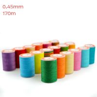【YD】 170m Waxed Thread round polyester diy Hand Knitting String Necklace Rope Bead Sewing for Leather Caft Stitching 0.45