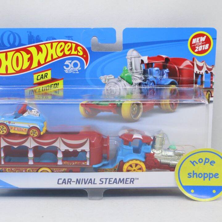Hot Wheels Carnival Steamer Carnival Hauler Trucks Original Mattel
