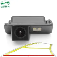 HD Vehicle Dynamic Trajectory Parking Line Car Reverse Backup Rear View Camera For Ford Mondeo Fiesta Focus Hatchback S Max Kuga