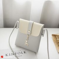 All-match female bag single shoulder diagonal small bag Korean version of the deer mini coin purse