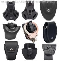 【CW】┇✱♘  Handcuff Cuff Handcuffs Holder Waist Shackle for Duty Law Enforcement