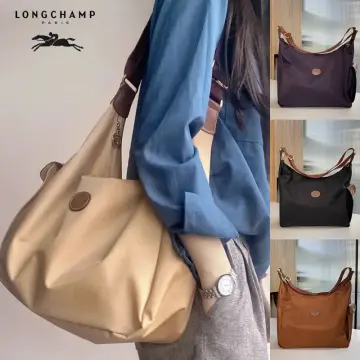 Longchamp Le Pliage Hobo Shoulder Bag Blue NWT