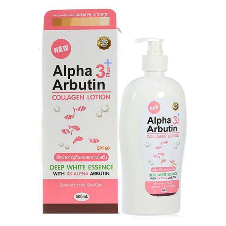 alpha-arbutin-3-plus-lotion-โลชั่นอัลฟ่าอาร์บูติน-โลชั่นผงเผือก-500ml-1-ขวด