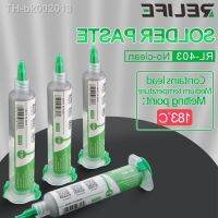 ✻✜✢ Relife 35g RL-403 10CC Syringe BGA Solder Paste Flux 183°C Sn63/Pb67 20-38um for Mobile Phone Motherboard Repair Welding Fluxes