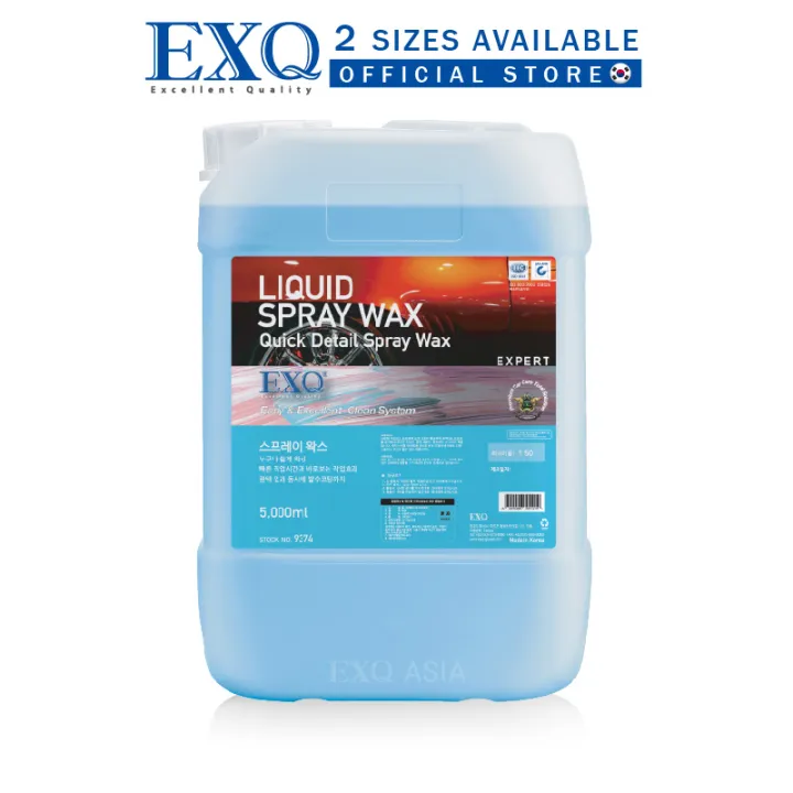EXQ Liquid Spray Wax Expert (5.0L) Lazada