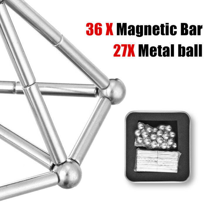 ลูกบอลเหล็กสูญญากาศ-m-agnetic-ลูกบาศก์บอล-m-agnetic-63ชิ้นเพื่อพัฒนาทักษะการคิดเชิงนวัตกรรมของวัยรุ่น