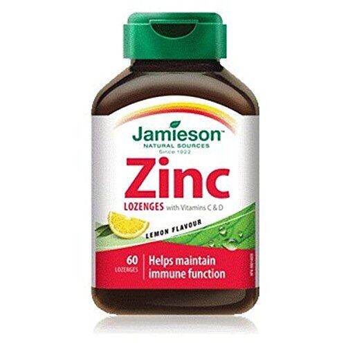 [PREORDER] Zinc Lozenges with Vitamin C60 Lozenges Brand Jamieson