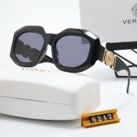 new fashion big frame Versaceˉwomens sunglasses glasses womens ins style head cross-border sunglasses