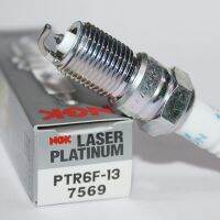 Original-genuine✗✥ NGK double platinum spark plug PTR6F-13 is suitable for the old Maverick 3.0L Mondeo 2.5L 6 cylinder