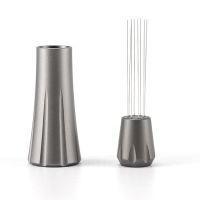 Espresso Accessories Tools Espresso Accessories Tools, Aluminum Alloy Coffee Stirring Distribution Tool Gray