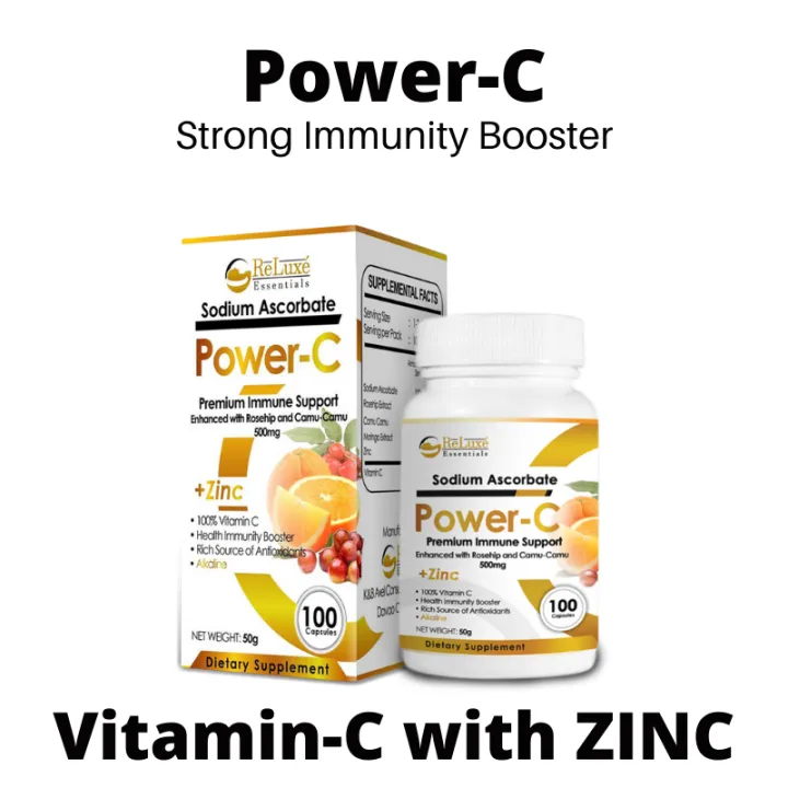 Guaranteed Protection by PowerC NonAcidic Vitamin C Immunity Booster