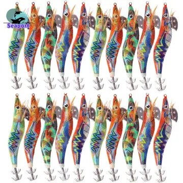 3.5# High Quality Japanese Material Luminous Wooden Shrimp Fishing