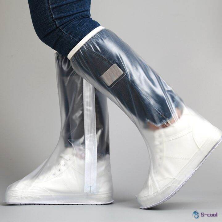 reusable-rain-shoe-covers-waterproof-shoe-protectors-women-men-rubber-galoshes-motorcycle-cycling-elastic-boots-cover