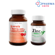 VISTRA Acerola Cherry (100 เม็ด) + Vistra Zinc (45 เม็ด)  [Pharmacare]