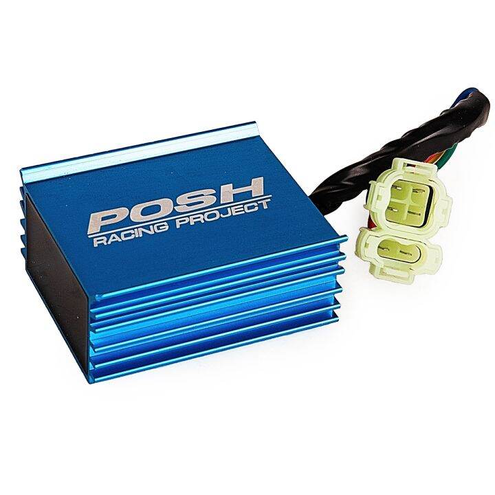 Boîtier CDI Réglable 6 Broches Jaune - Pour Scooters, Quads GY6 50cc à 150cc Et Karts