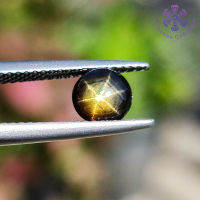 1.29 พลอยสตาร์บุษ บางกะจะ (Natural Gold Star Black Sapphire) มีเหลือบเป็นแฉกสีทอง 6 ขาเมื่อโดนแสงไฟ หรือแสงแดด เป็นพลอยที่มีเอกลักษณ์ เฉพาะตัว น่าสะสม