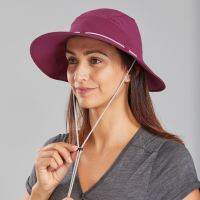 WOMEN’S ANTI-UV TREKKING CAP - PURPLE