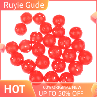 Ruyie 24ชิ้น/ถุง42mm Airflow Plastic Perforated Color Practice Golf balls Training Aid