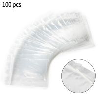 100pcs Small Clear Bags Plastic Baggies Baggy Grip Self Seal Resealable Mini Plastic Bag Self-sealing Bags Baggy Bag Transparent Food Storage  Dispens