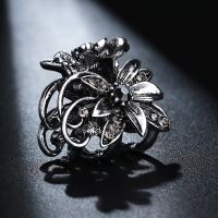 【YF】❧  Hair Claws for Female Hairpin Crab Rhinestone Metal Jewelry Accessories