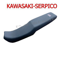 SALE  เบาะแต่ง เบาะปาด(เบาะสนาม) เบาะรถมอเตอร์ไซด์สำหรับ KAWASAKI-SERPICO150 สุดเทพ