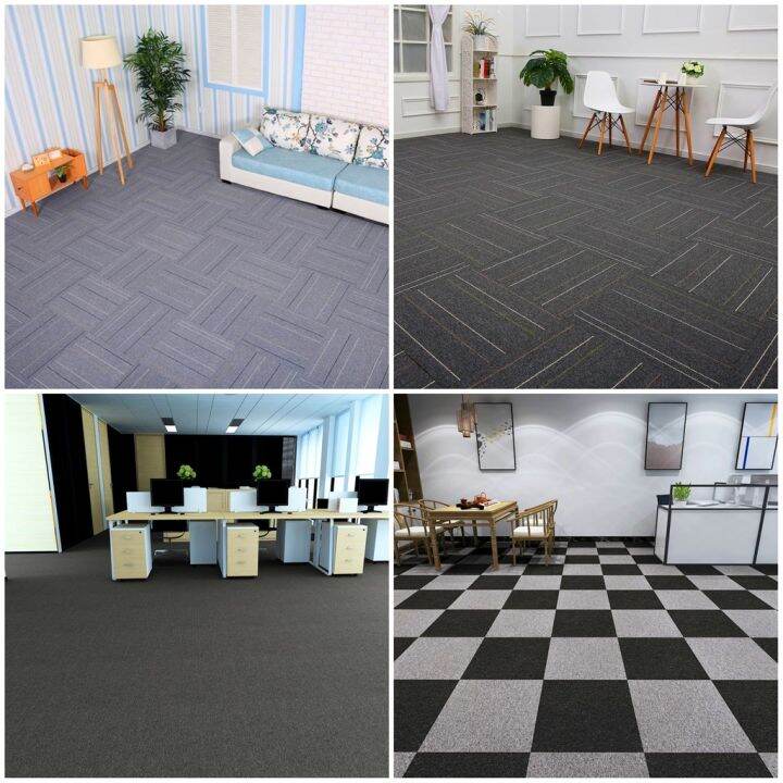 50x50cm floor mat carpet tiles office floor mats vinyl tiles carpet mat