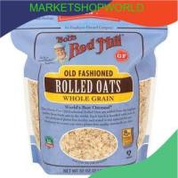 Bobs Red Mill Gluten Free Rolled Oats Whole Grain 32oz พร้อมส่ง